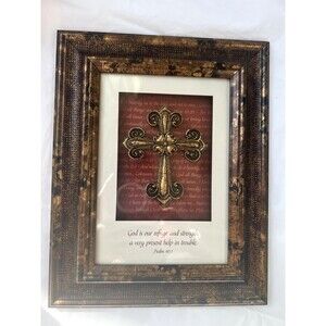 Heartfelt Christian Jesus Wall Art Wall Decor Psalm 46:1